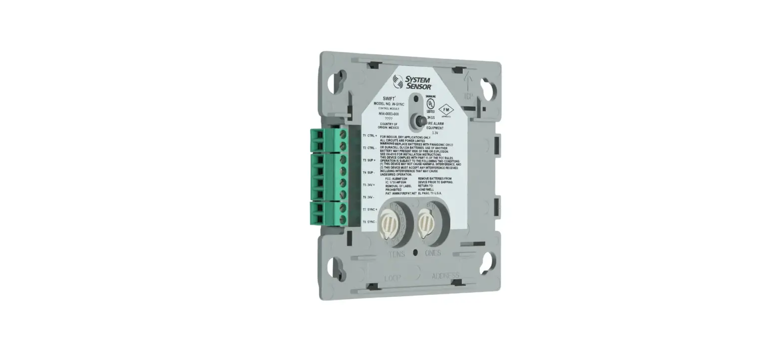 Notifier W-sync Swift Sync Module User Guide Notifier W-sync Swift Sync Module User Guide