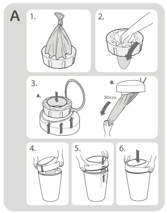 Tommee Tippee 77335002 Simplee Sangenic - A