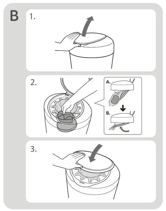 Tommee Tippee 77335002 Simplee Sangenic - B