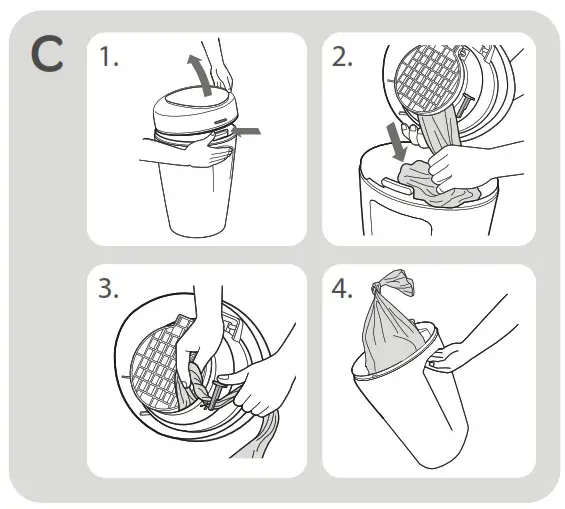Tommee Tippee 77335002 Simplee Sangenic - C