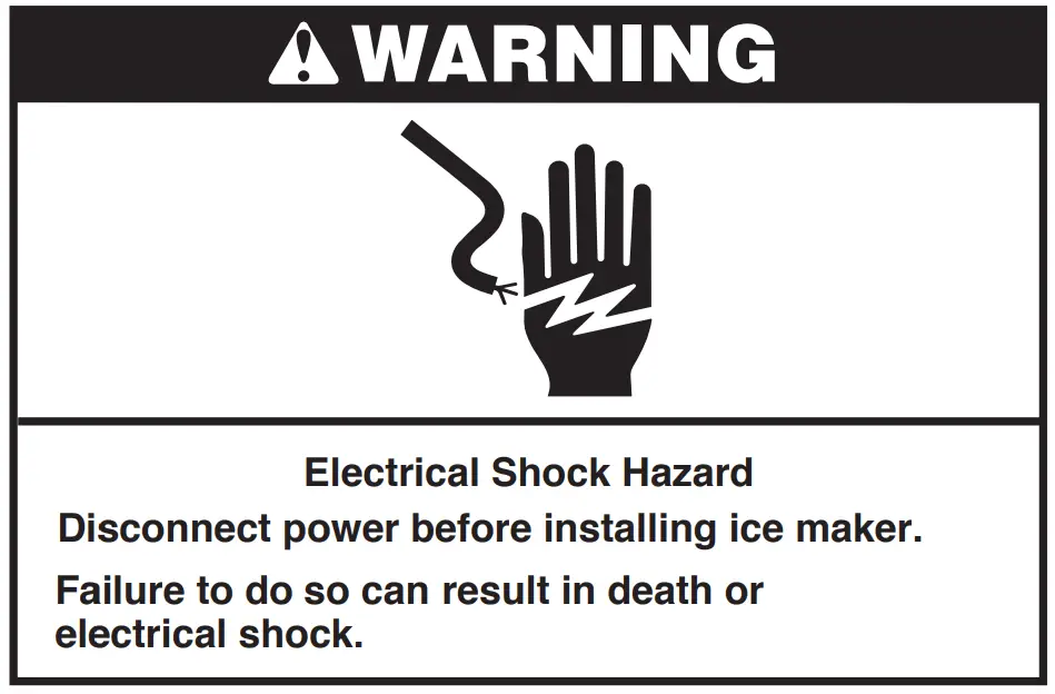 Whirlpool Modular Ice Maker Kit Installation - icon1
