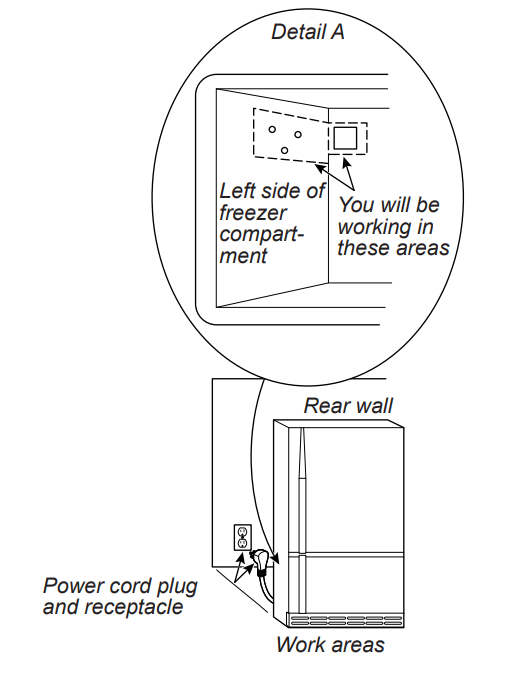 Whirlpool Modular Ice Maker Kit Installation - preparations1