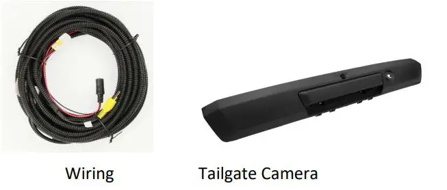 iBEAM TE-FDHDH Tailgate Handle Camera for Ford - Box Contents