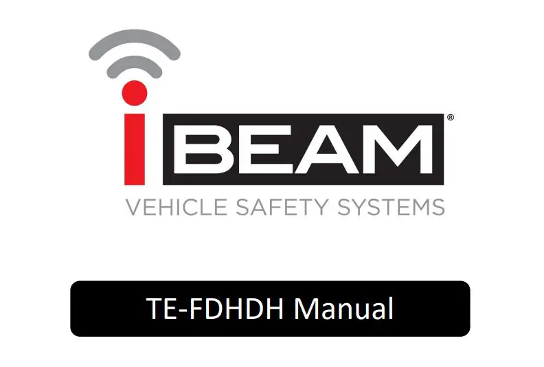 iBEAM TE-FDHDH Tailgate Handle Camera for Ford Installation Guide