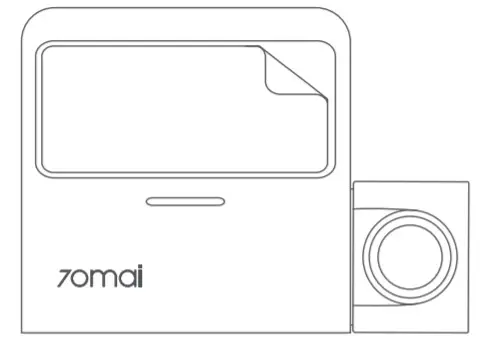Xiaomi 70mai A500 Dash Cam Pro Plus GPS-Mounting the dash