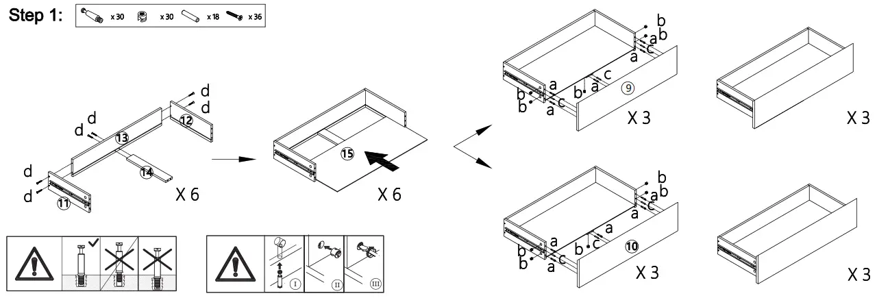 Kmart 6 Drawer Dresser White - fig 4