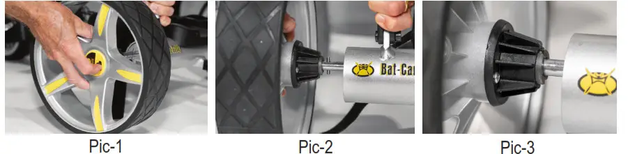 BATCADDY X3 Classic Electric Golf Caddy-Pic-1