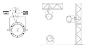 beamZ COB30WW LED Flat Par Can Light - overview