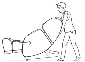 truMedic Massage Chair MC-1500 - Moving The Chair 1