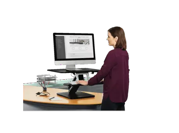 Hama 00095822 Sit-stand Desk Instruction Manual