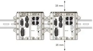 westermo DDW-225 Wolverine Industrial Ethernet SHDSL Extender - Mounting 5