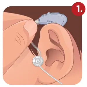 otofonix Apex Hearing Aid for Senior and Adults-Ear