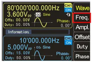 JOY iT PSG 9080 Programmable Signal Generator -Freq