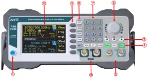 JOY iT PSG 9080 Programmable Signal Generator -REAR SIDE