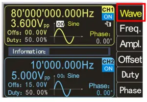 JOY iT PSG 9080 Programmable Signal Generator - Wave