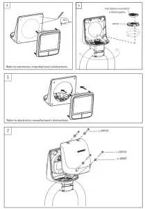 SCANSTRUT SPR-1U-RM Uncut Instrument Rail Mount Pod 3