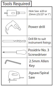 SCANSTRUT SPR-1U-RM Uncut Instrument Rail Mount Pod -Tools Required