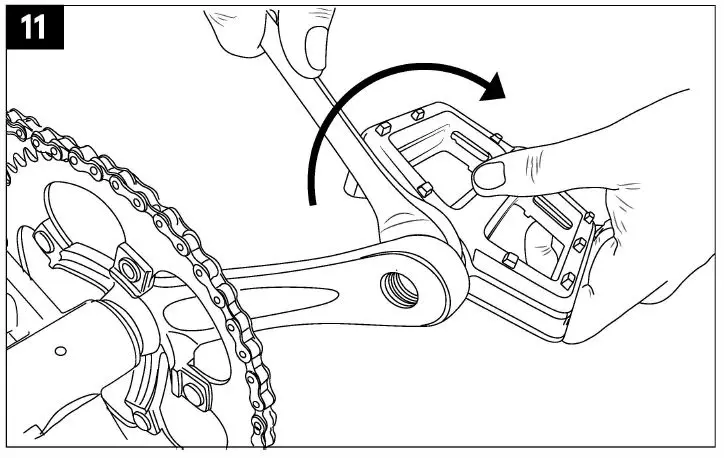 retrospec Harper Coaster Fixie Style Single-Speed Commuter Bike with Foot Brake fig11
