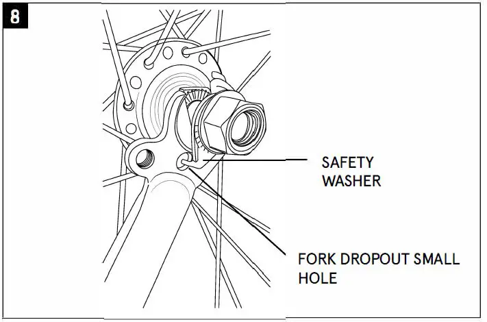retrospec Harper Coaster Fixie Style Single-Speed Commuter Bike with Foot Brake fig8