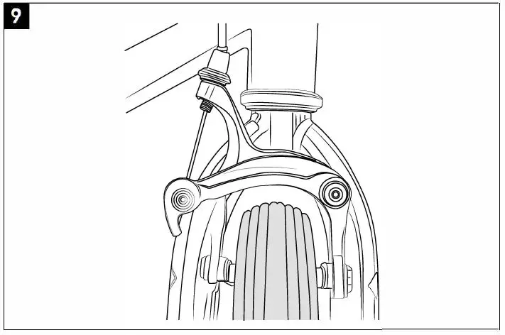 retrospec Harper Coaster Fixie Style Single-Speed Commuter Bike with Foot Brake fig9