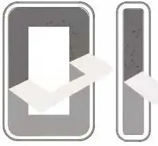 Sciener DS2 Smart Door Sensor - installation 1