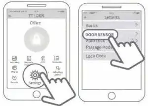 Sciener DS2 Smart Door Sensor - sensor via App 1