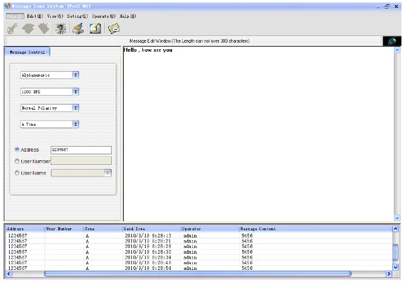 Rondish GP2009TR Paging Transmitter System User Manual-2