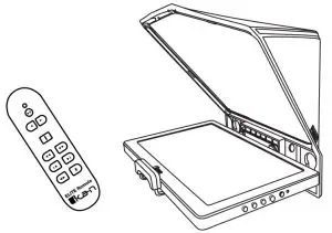 ikan HS-PT700-RC HomeStream Video Conference Teleprompter with 7-Inch Monitor