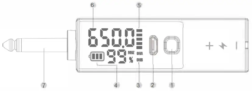 Hanovya YY10T Handheld Wireless Microphone fig 1