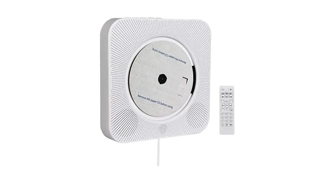 Retekess Tr609 Tr609 Wall Mounted Cd Player User Manual