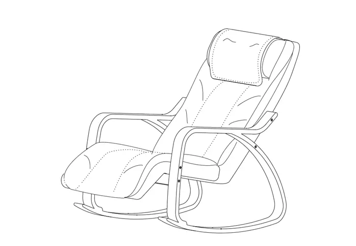 NOVITA B2 Rocking Massage Chair-product