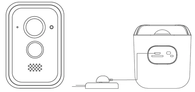 wansview B3 Wire-Free Battery-Powered 1080P Home Security Camera FIG 3