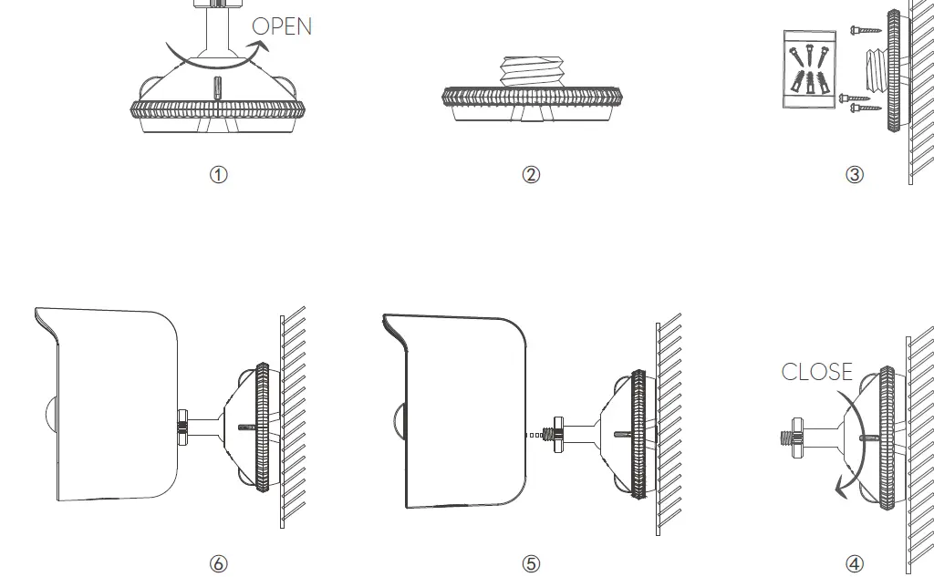 wansview B3 Wire-Free Battery-Powered 1080P Home Security Camera FIG 4
