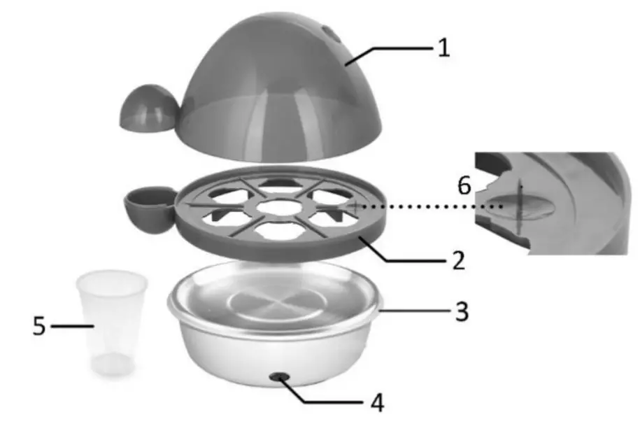 emerio EB 07001 19 Eggboiler - figure 1