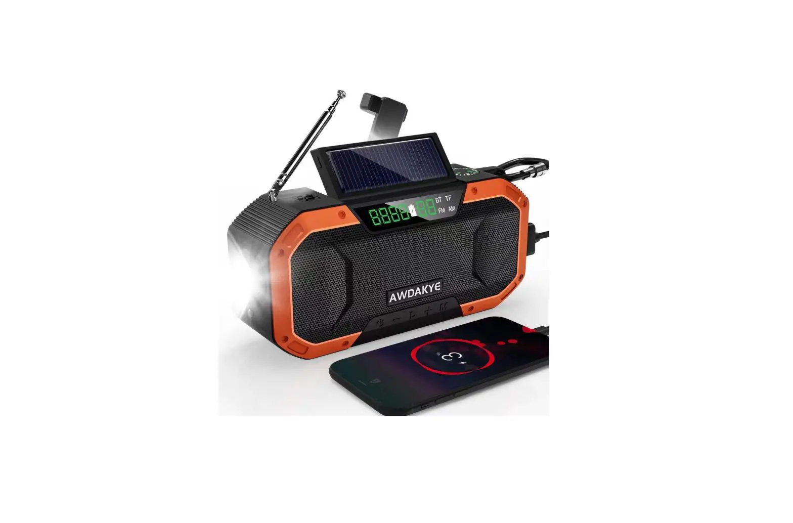 Awdakye Df-557 5000mah Noaa Emergency Weather Radio User Manual Awdakye Df-557 5000mah Noaa Emergency Weather Radio User Manual