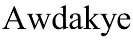 AWDAKYE  logo