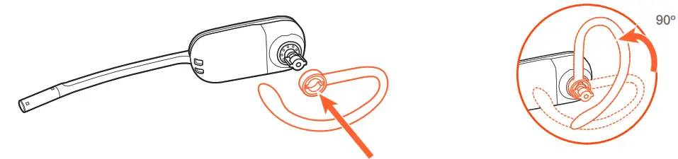 plantronics Wireless Headset - Assembly