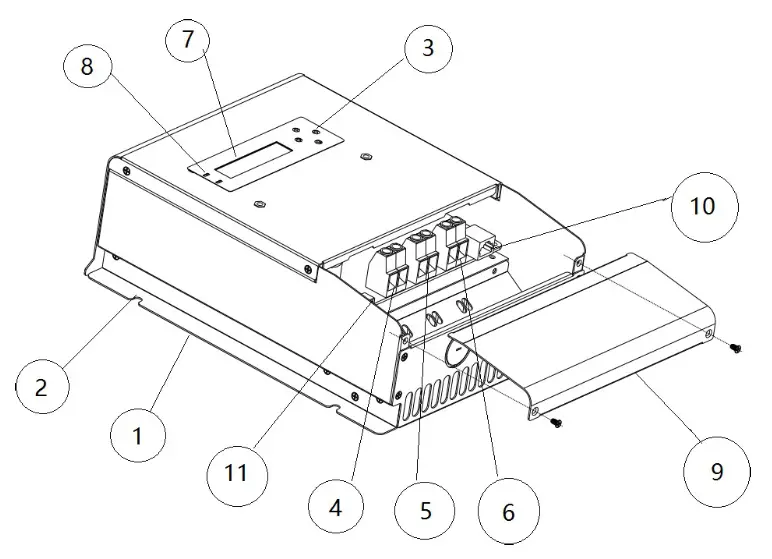 AIMS POWER SCC20 40AMPPT Solar Charge Controller - Features