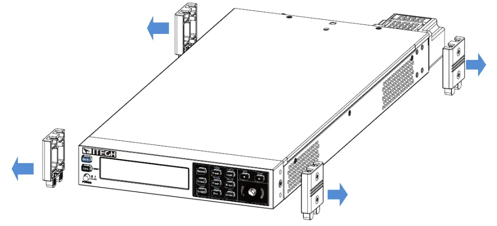 iTECH ITE154 19 inch Rack - Preparation