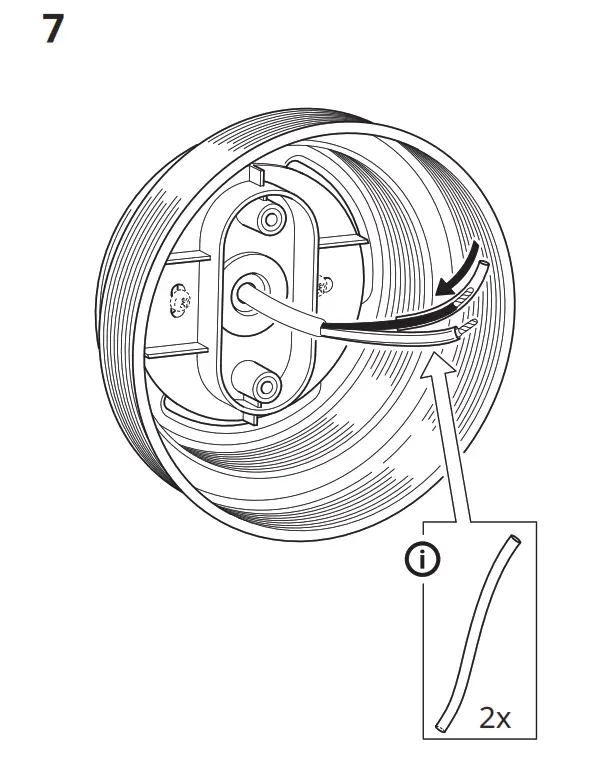 IKEA FRIHULT Ceiling Wall Lamp-fig20
