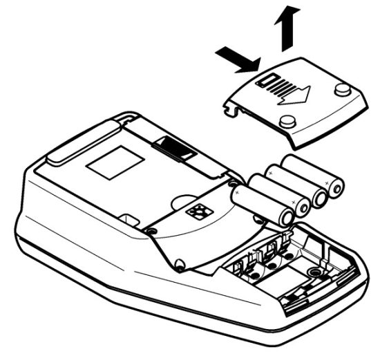 HACH 2100Q Portable Turbidimeter - Battery