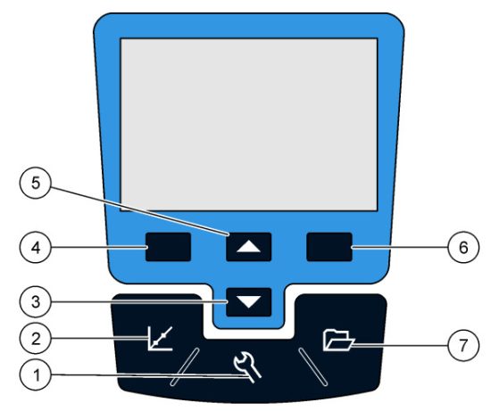 HACH 2100Q Portable Turbidimeter - Keypad