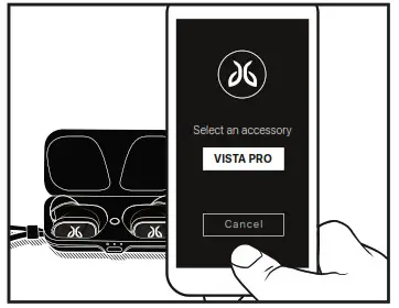 JAYBIRD 985-000865 Vista Pro True Wireless Bluetooth Sports Waterproof Headphones - JAYBIRD 985-000865 Vista Pro True Wireless Bluetooth Sports Waterproof Headphones - flow