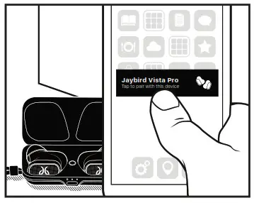 JAYBIRD 985-000865 Vista Pro True Wireless Bluetooth Sports Waterproof Headphones - jay