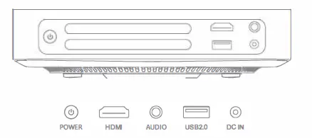 XGIMI Elfin Mini Ultra Compact 1080P Portable Projector 4