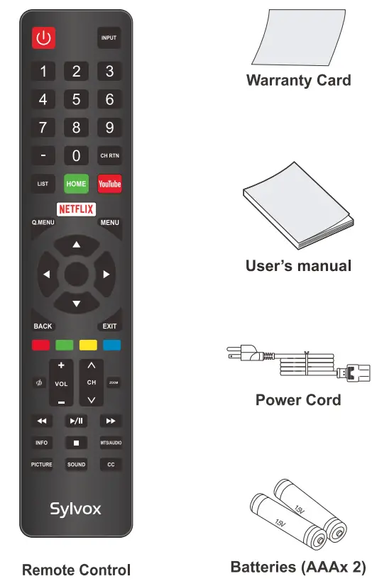 Sylvox OT65A1KAGC Outdoor TV - fig