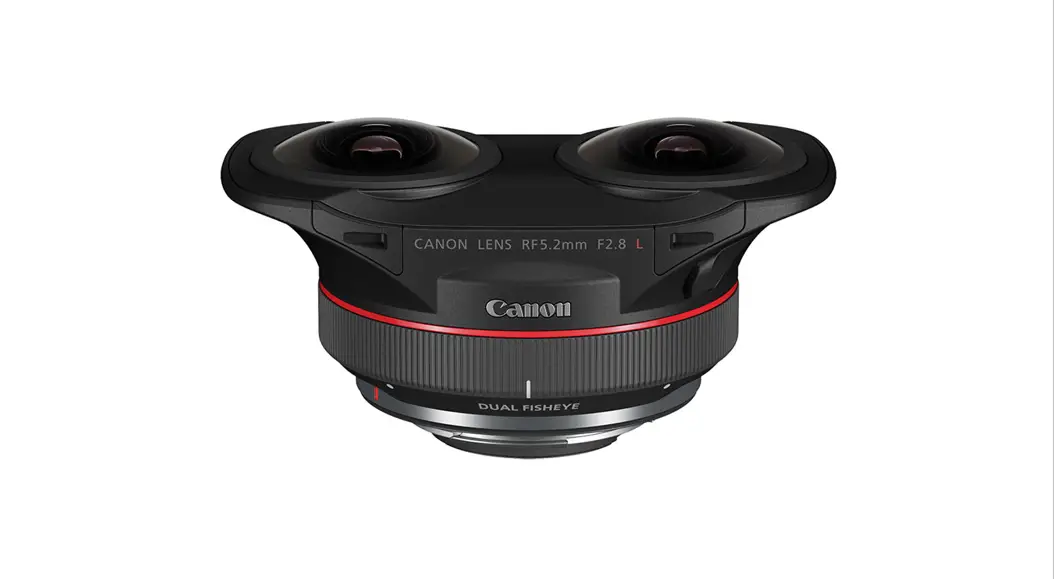 Canon 5554c002 Rf 5.2mm F2.8 L Dual Fisheye Lens Instructions