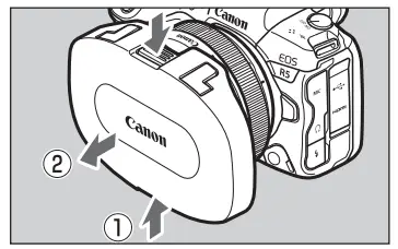 Canon 5554C002 RF 5 2mm F2.8 L Dual Fisheye Lens - cap 2