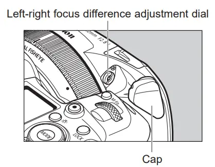 Canon 5554C002 RF 5 2mm F2.8 L Dual Fisheye Lens - right focus 1