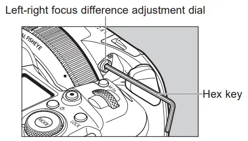 Canon 5554C002 RF 5 2mm F2.8 L Dual Fisheye Lens - right focus 2